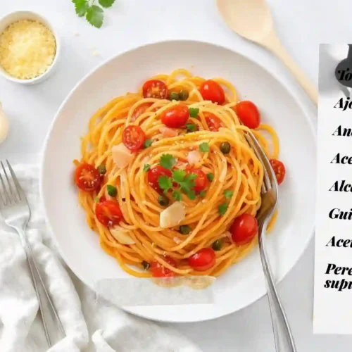 receta de pasta a la puttanesca
