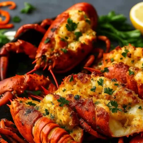 Langosta al estilo Cajun con ajo picante