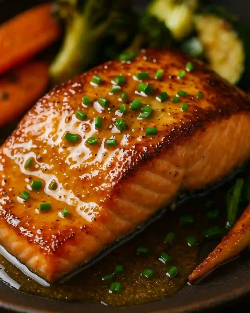 salmón estilo cajún con mantequilla y miel - Salmón a la Miel