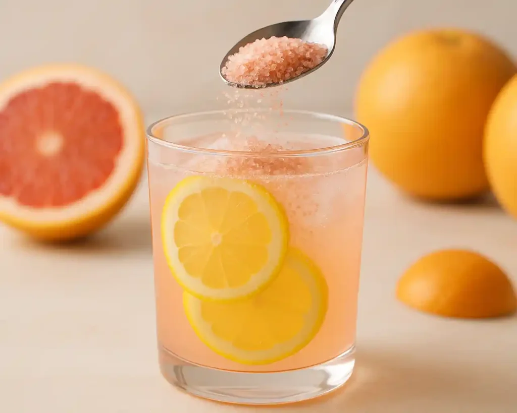 Receta casera de Mounjaro con Sal Rosa | Hidratación natural y bienestar diario