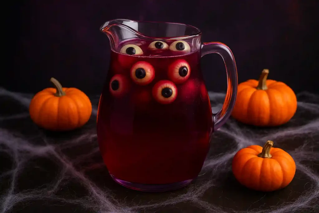 Sangría de Halloween_Sangría Espeluznante de Halloween