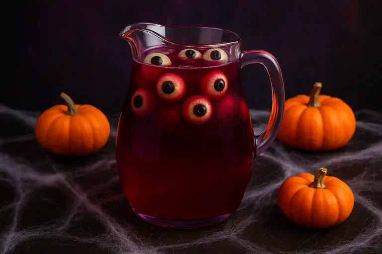 Sangría de Halloween_Sangría Espeluznante de Halloween