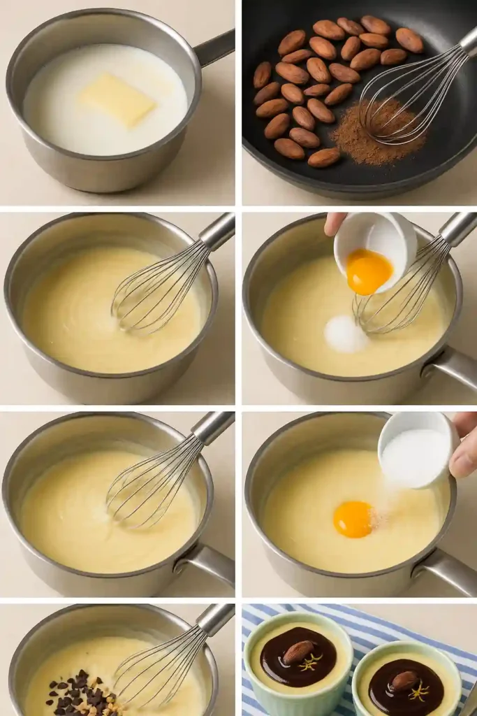 Preparación de frangollo canario en olla con cuchara de madera removiendo la mezcla