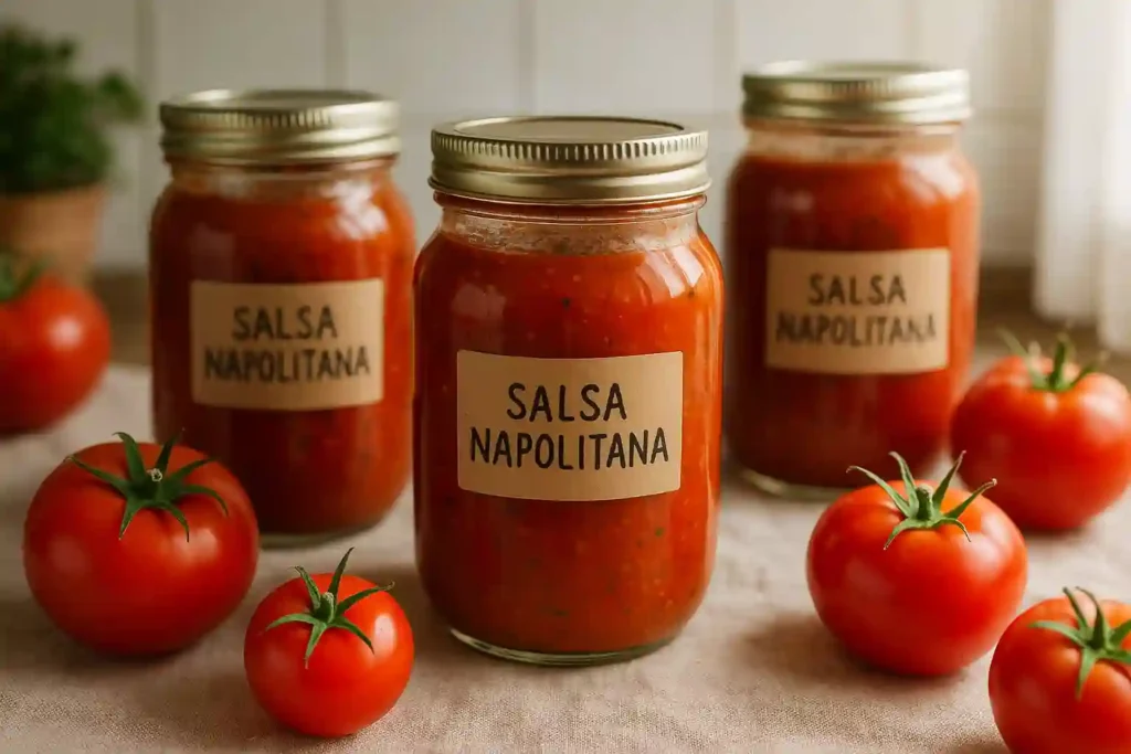 Salsa Napolitana_Salsas Caseras Artesanales